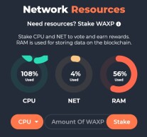 WAX resources 2