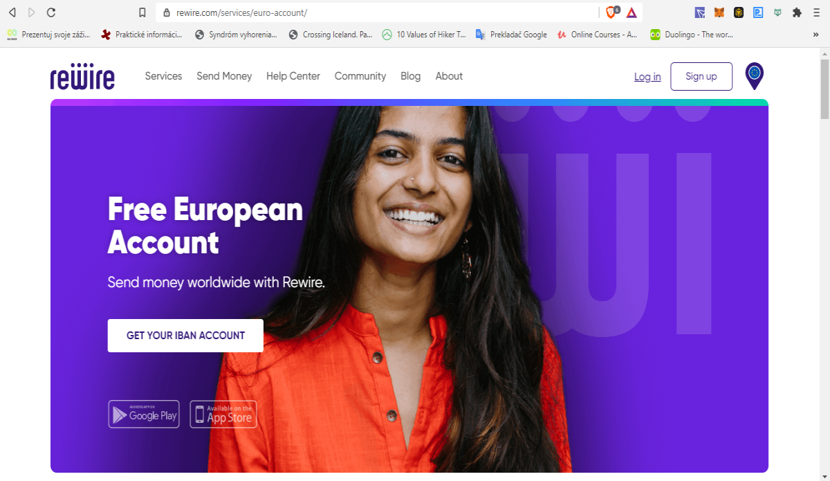 Free Euro account