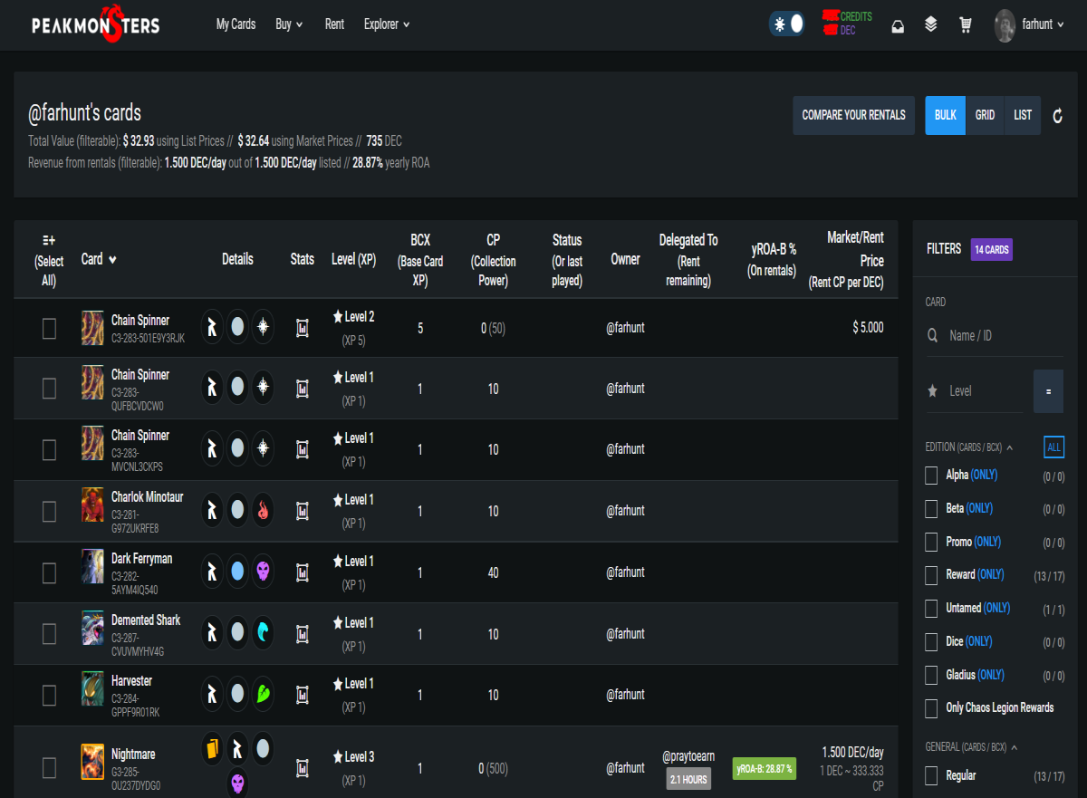 10 Website for Splinterland Player