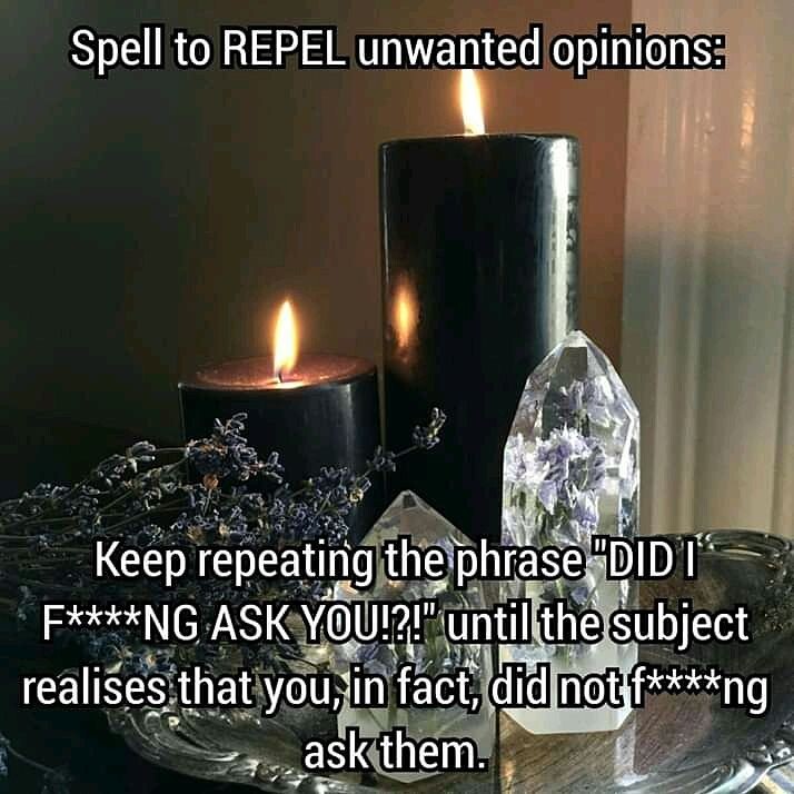 Did I fucking ask you? No, I didn't!