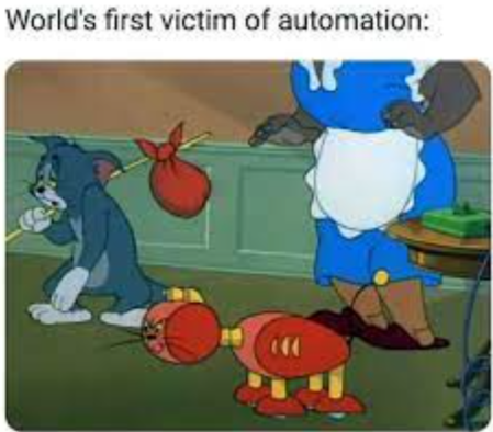 Job loss Tom &amp; Jerry