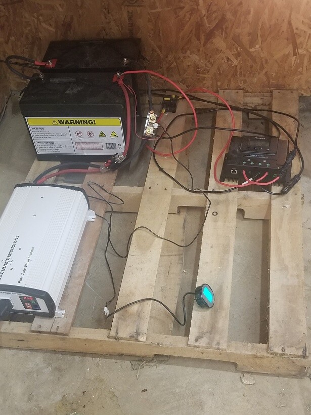 Powering the garage