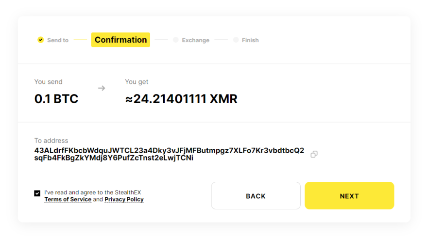 Monero Exchange