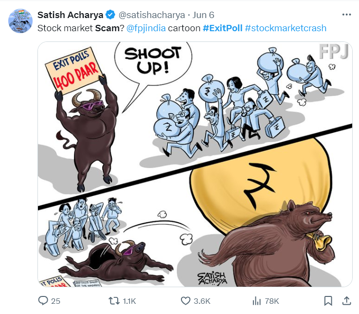 stockmarket finance trading meme cartoon