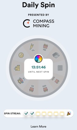fold daily spin