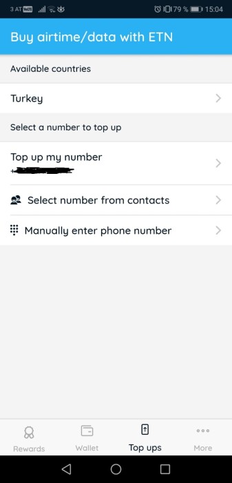 Top up