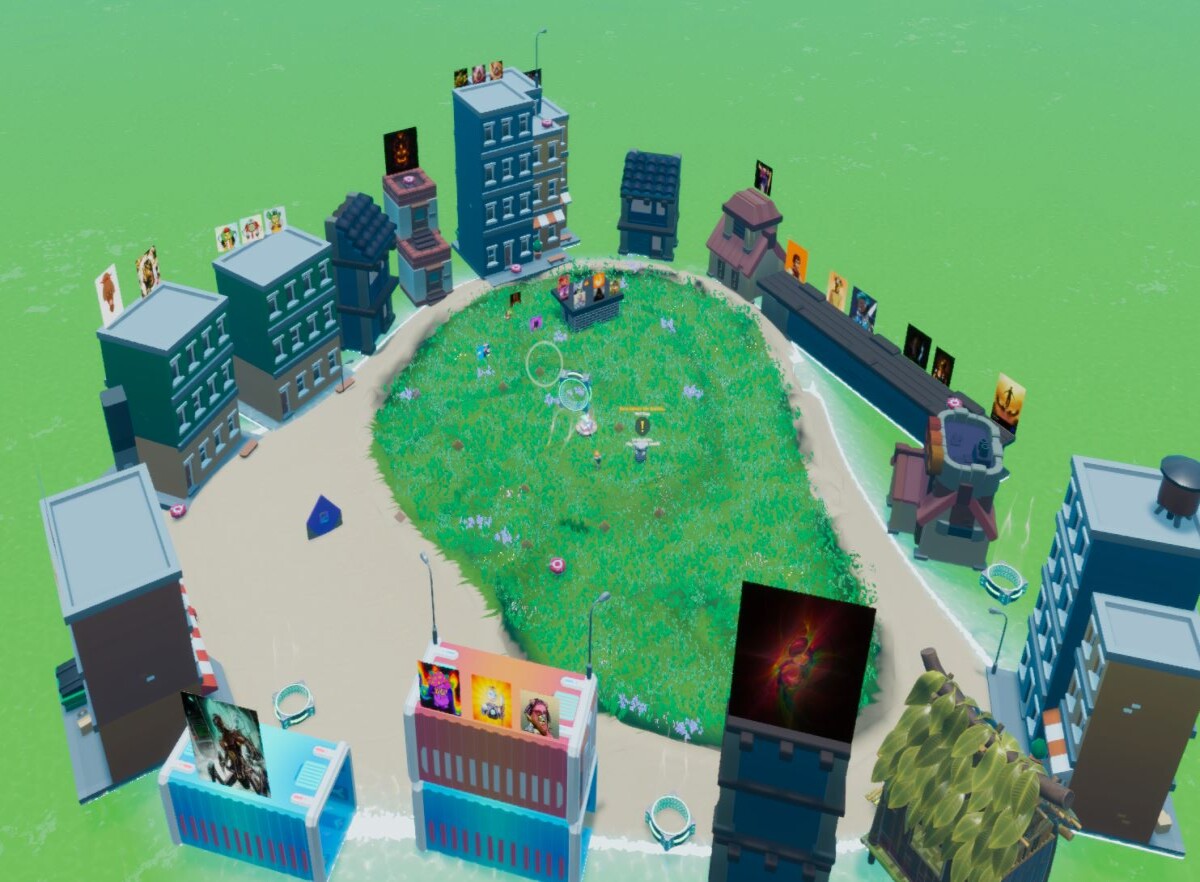 Cryptoznewb Island in Nifty Island