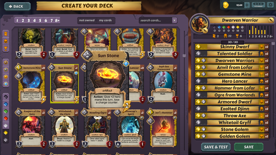 ManaRocks - Deckbuilding