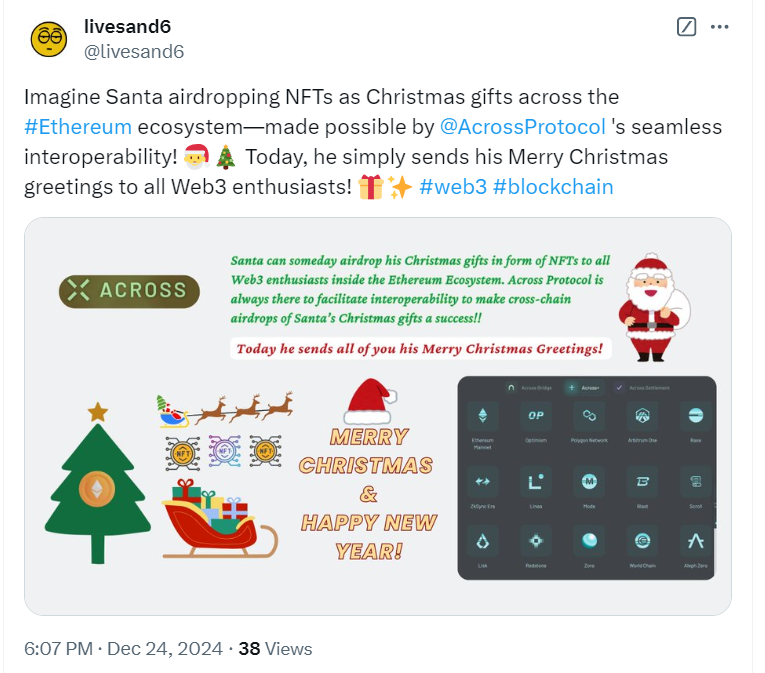 christmas web3 life celebration