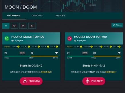 Moon or Doom game: Pick Now