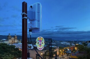 A Helium Mobile hotspot in Mexico