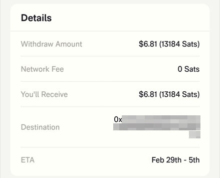 Withdraw
