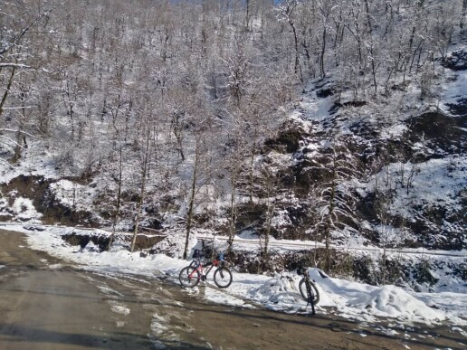 We Passed The Blossoms &amp; Reached The Frozen Mountain Road