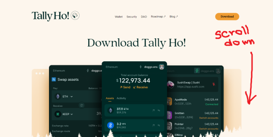 Tally Ho Website