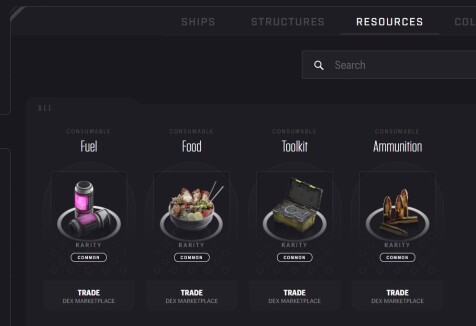 resource tab