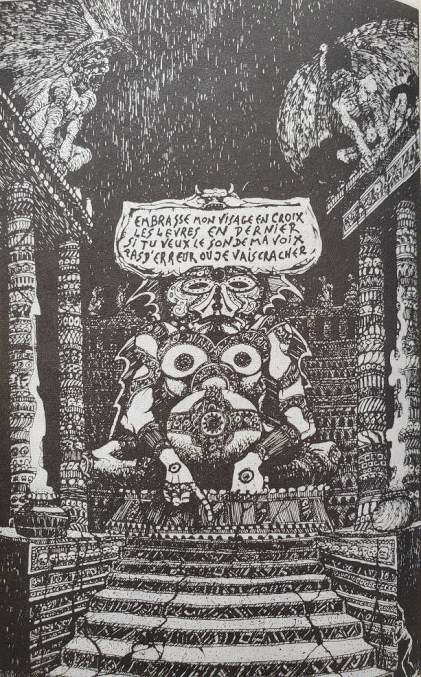 Art by John Blanche - Sorcery and Double Game books