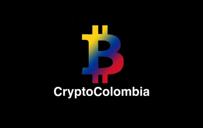 CryptoColombia logo y nombre