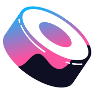 SushiSwap 80's retro logo