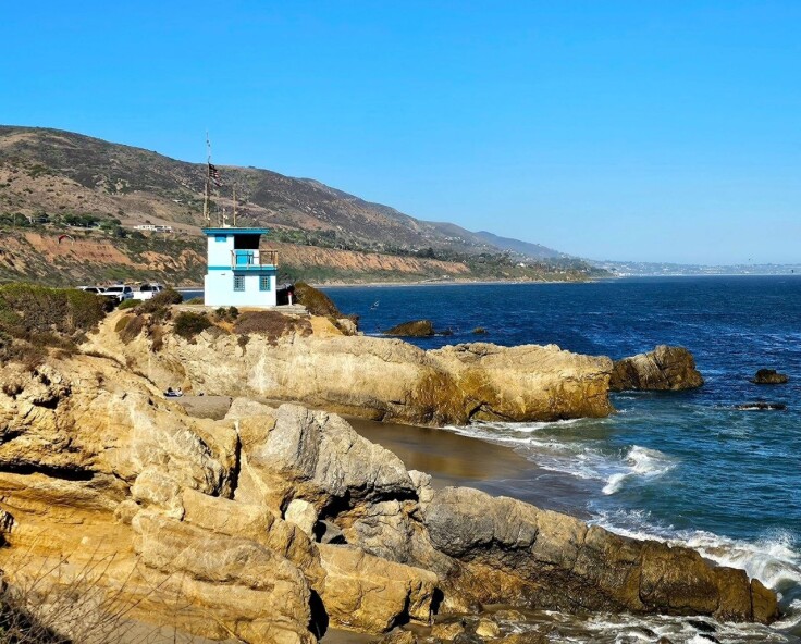 Pacific Ocean, California coast
