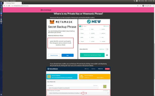 Uniswap Bonus SCAM - P3