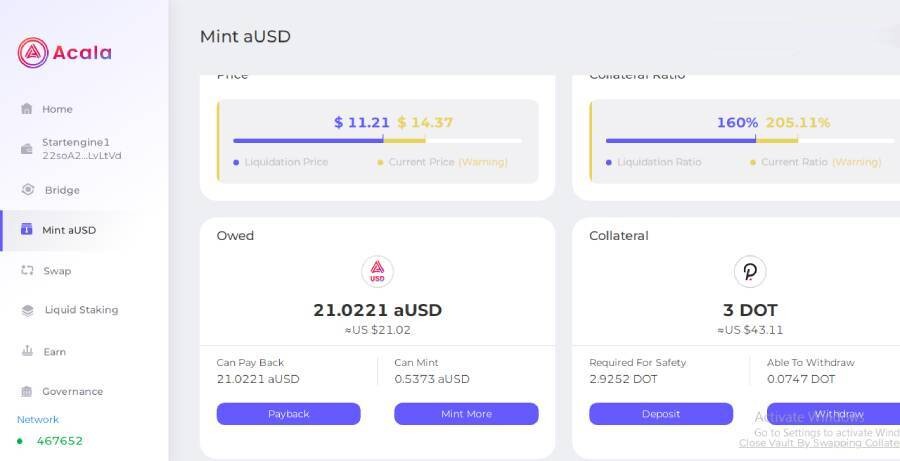 defi, acala, stablecoin, aUSD