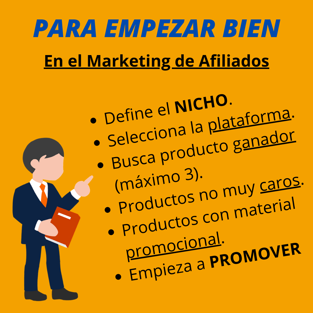 Como todo negocio, los primeros pasos pueden ser clave para tener éxito. El Marketing de Afiliados no es la excepción