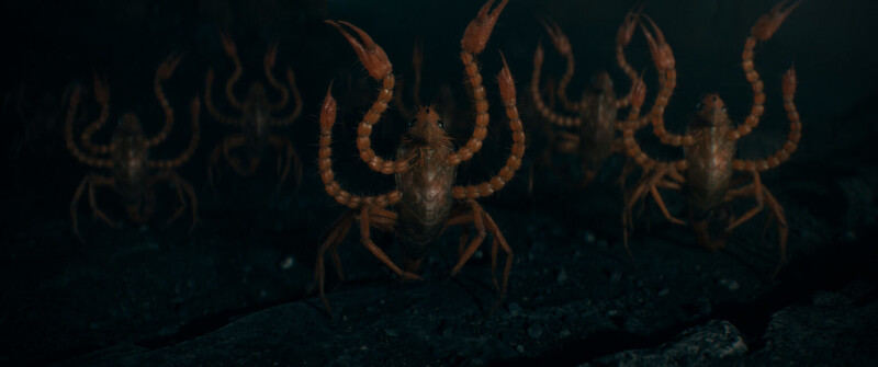 Manticores in Fantastic Beasts: the Secrets of Dumbledore movie