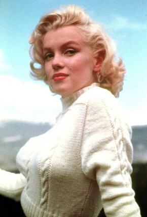 Out of copyright image of Maralyn Monroe