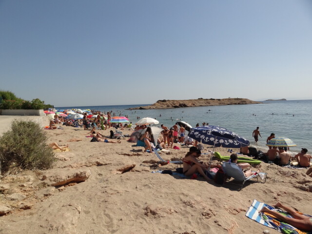 Greece - Around Athens - Agia Marina - Beaches - Akrotiri Lombardy - View