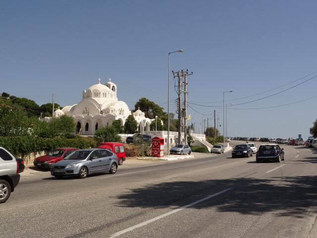 Greece - Around Athens - Agia Marina - Beaches - Akrotiri Lombardy - Church