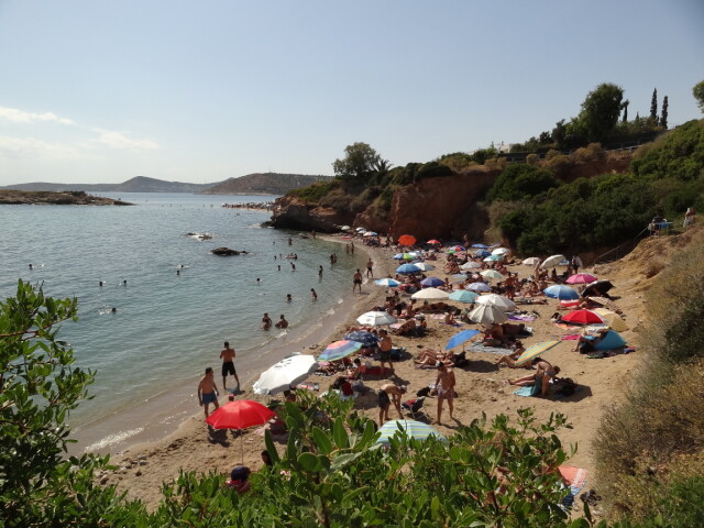 Around Athens - Agios Dimitrios - Beaches - Altheas Beach - Shade