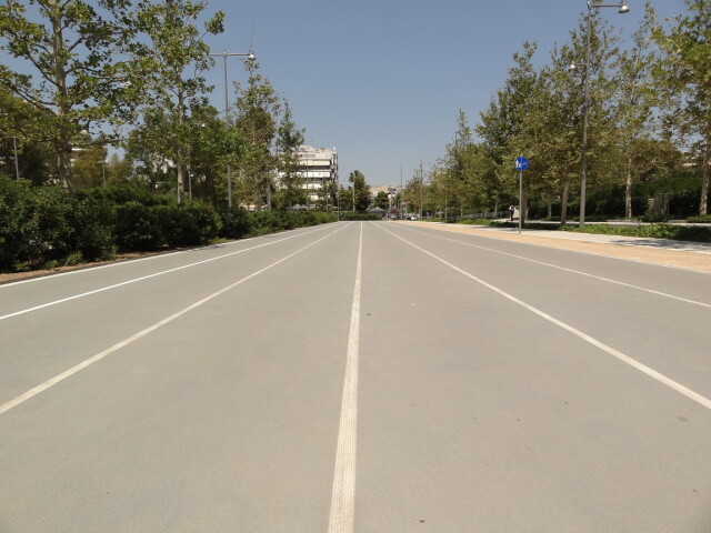 Greece - Around Athens - Kallithea - POI: Stavros Niarchos Park - Track &amp; Field