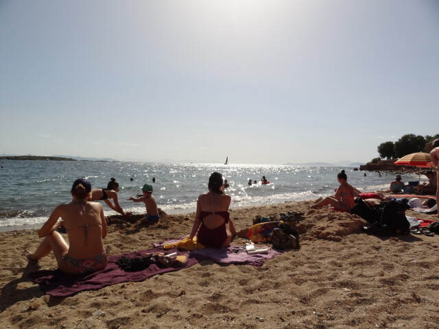 Greece - Around Athens - Voula - Beaches - Notos Beach - Beach