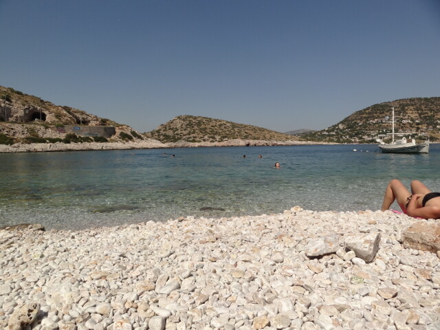 Greece - Around Athens - Koropi - Beaches - Tripes Karamanlis - Beach