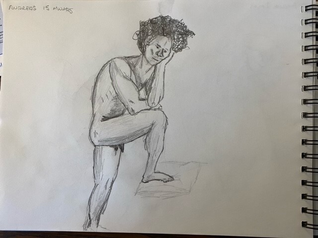 Andreas - 15-minute timed sketch