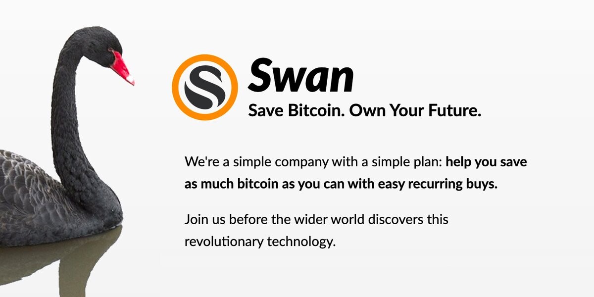 Swan makes its revenue from relatively small transaction fees and simplifies scheduling recurring Bitcoin purchases