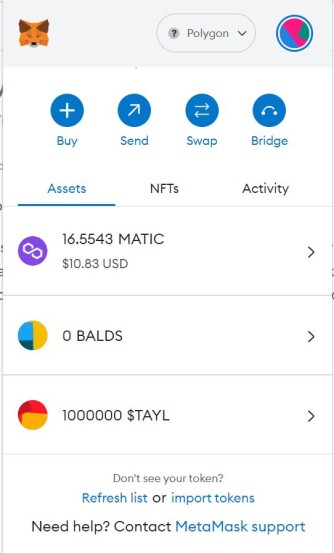 Taylor social token
