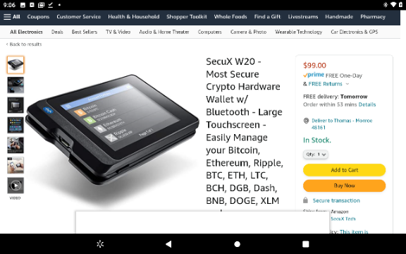 Most secured Hard wallet