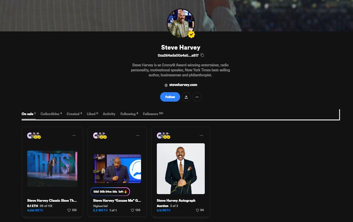 Steve Harvey NFTs