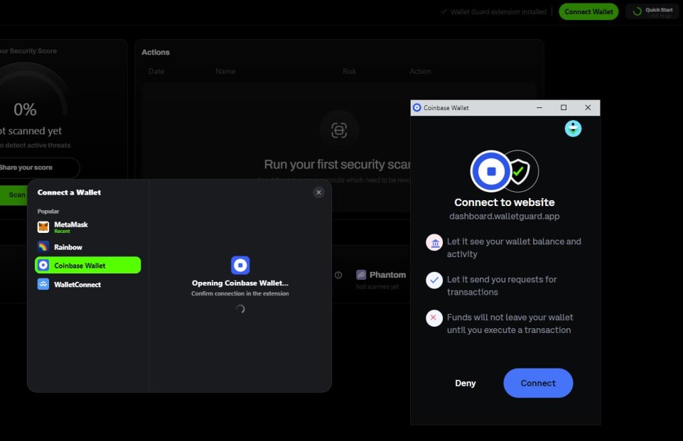 Connect Wallet Guard