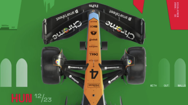Hungarian Grand Prix NFT from McLaren F1