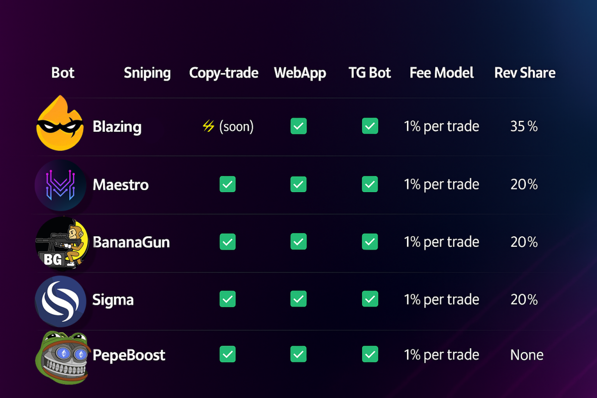 Trading Bots Comparison