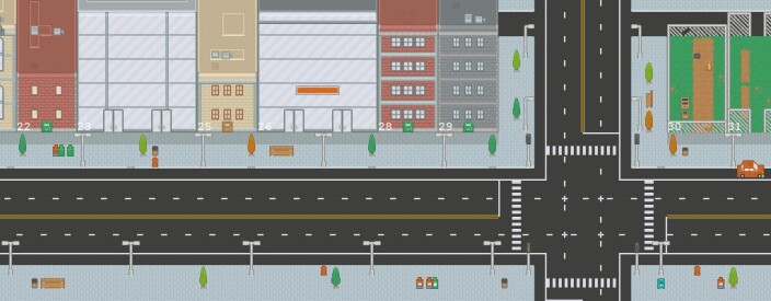 vista del juego