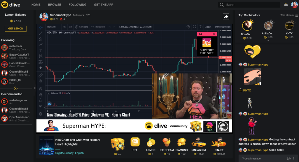 Superman Dlive