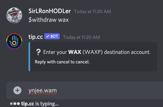 withdraw script