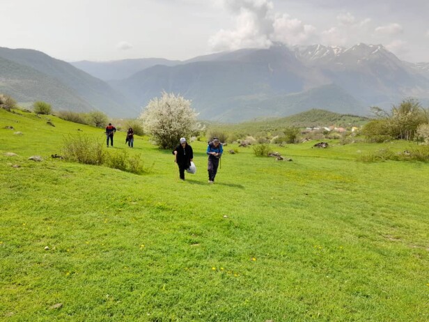 The Lush Mountains in The Outset of Spring | Iran