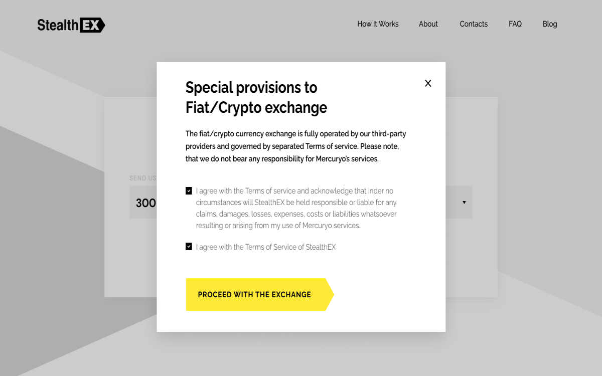 Buy Ethereum With Credit Card On StealthEX