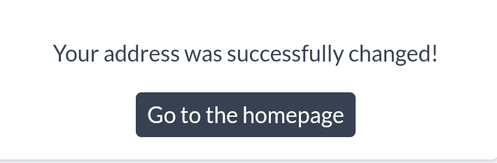 Your wallet address is changed 🔥
