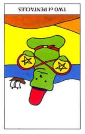 2 Of Pentacles Reversed