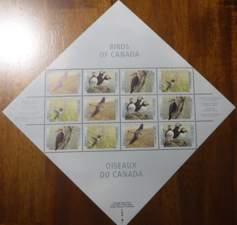 Canada Post Birds of Prey Stamps 1993